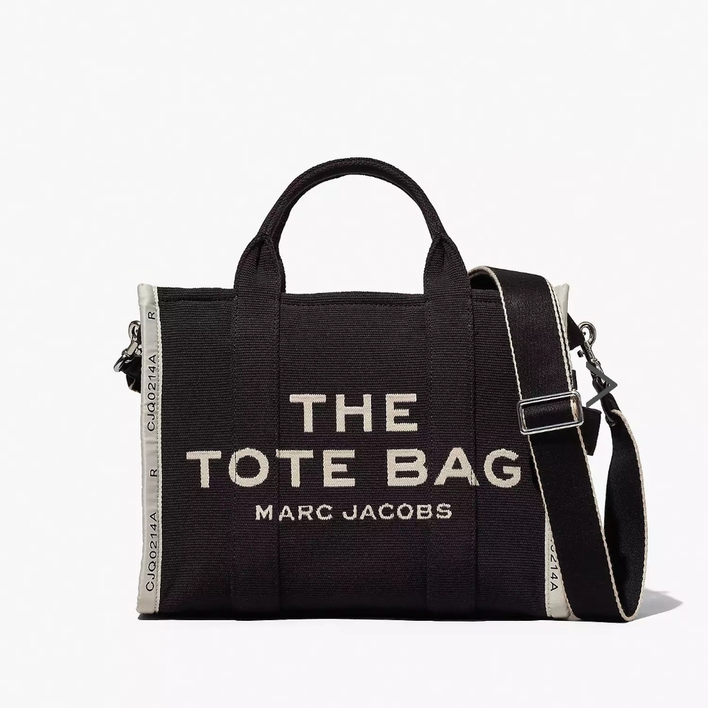 GENTLY USED Marc Jacobs Black and White Messenger Bag